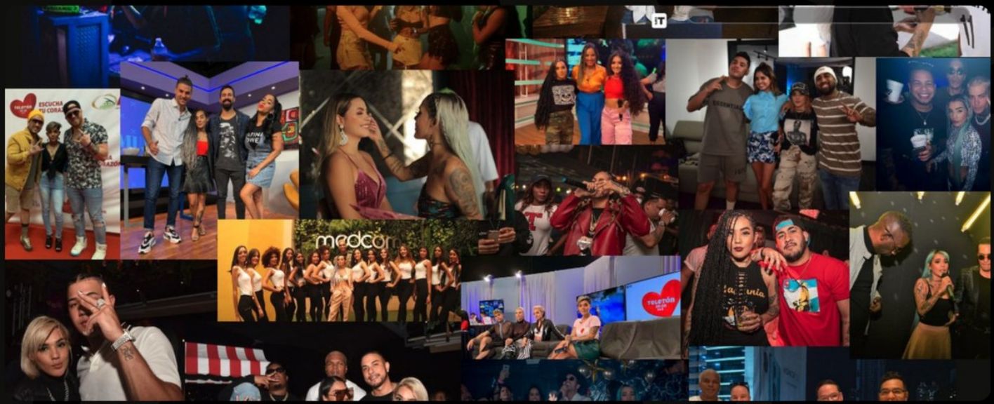 Collage of Medellín event photos