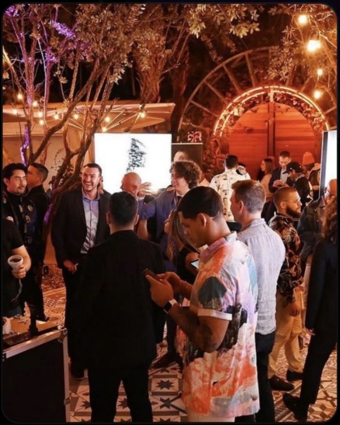 Guests at the SLS South Beach flagship event